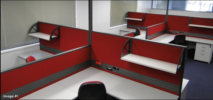 Brisbane Office Fitout - JB Swift - Desk Cubicles