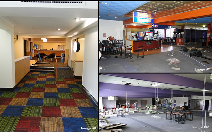Brisbane Refurbishment of Crushers Leagues Club - Walkway