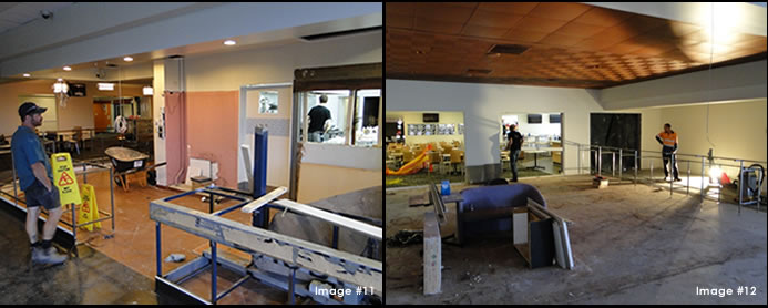 Brisbane Refurbishment of Crushers Leagues Club - Construction